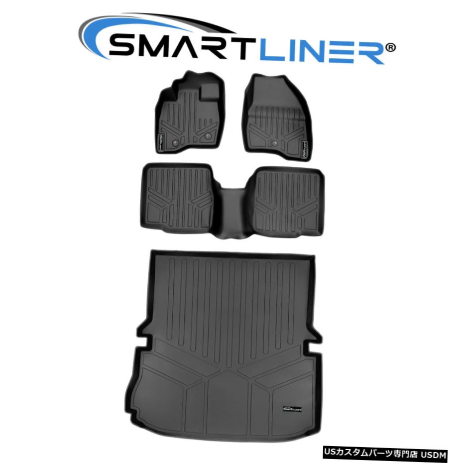 Floor Mat SMARTLINERフロアマットセット11-14フォードエクスプローラーW / Oセンターコンソール2列目 SMARTLINER Floor Mats Set For 11-14 Ford Explorer W/O Center Console on 2nd Row 【並行輸入品】