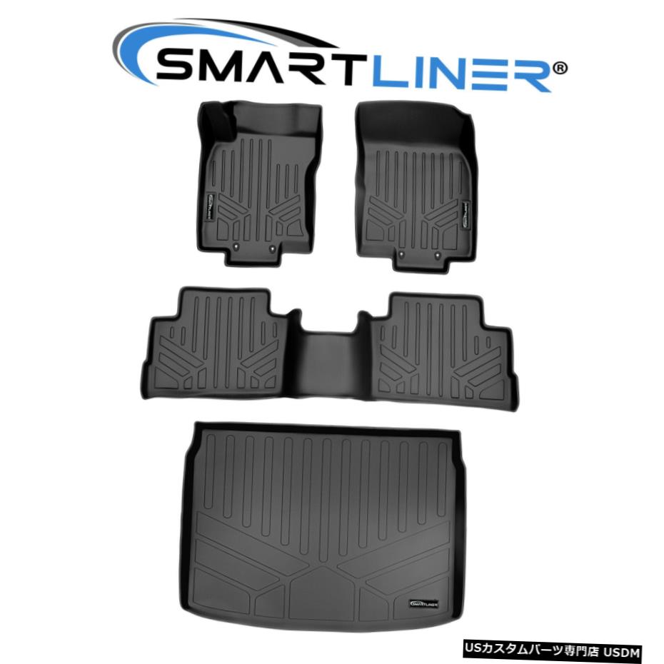 Floor Mat 2017-2020日産ローグスポーツ用SMARTLINERカスタムフィットフロアマット（Sモデルなし） SMARTLINER Custom Fit Floor Mats For 2017-2020 Nissan Rogue Sport (No S Models) 【並行輸入品】