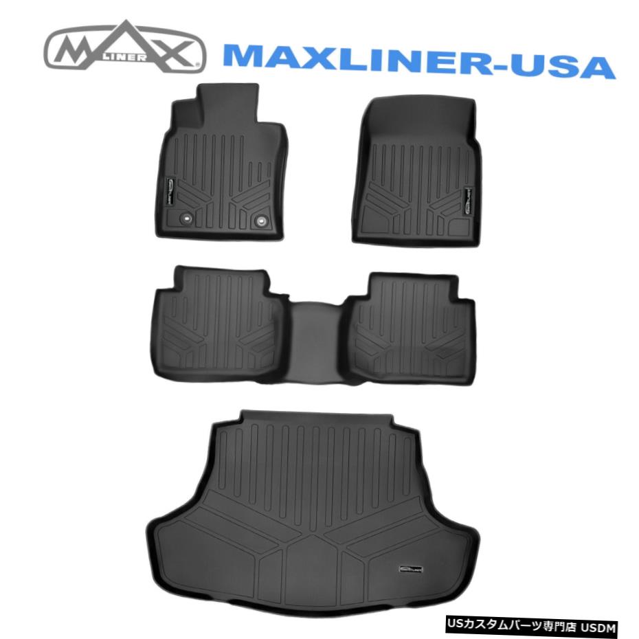 Floor Mat SMARTLINER 2列フロアマット＆18-21トヨタカムリFWD用カーゴライナー（ハイブリッドなし） SMARTLINER 2 Row Floor Mats & Cargo Liner for 18-21 Toyota Camry FWD (No Hybrid) 【並行輸入品】 57,420円