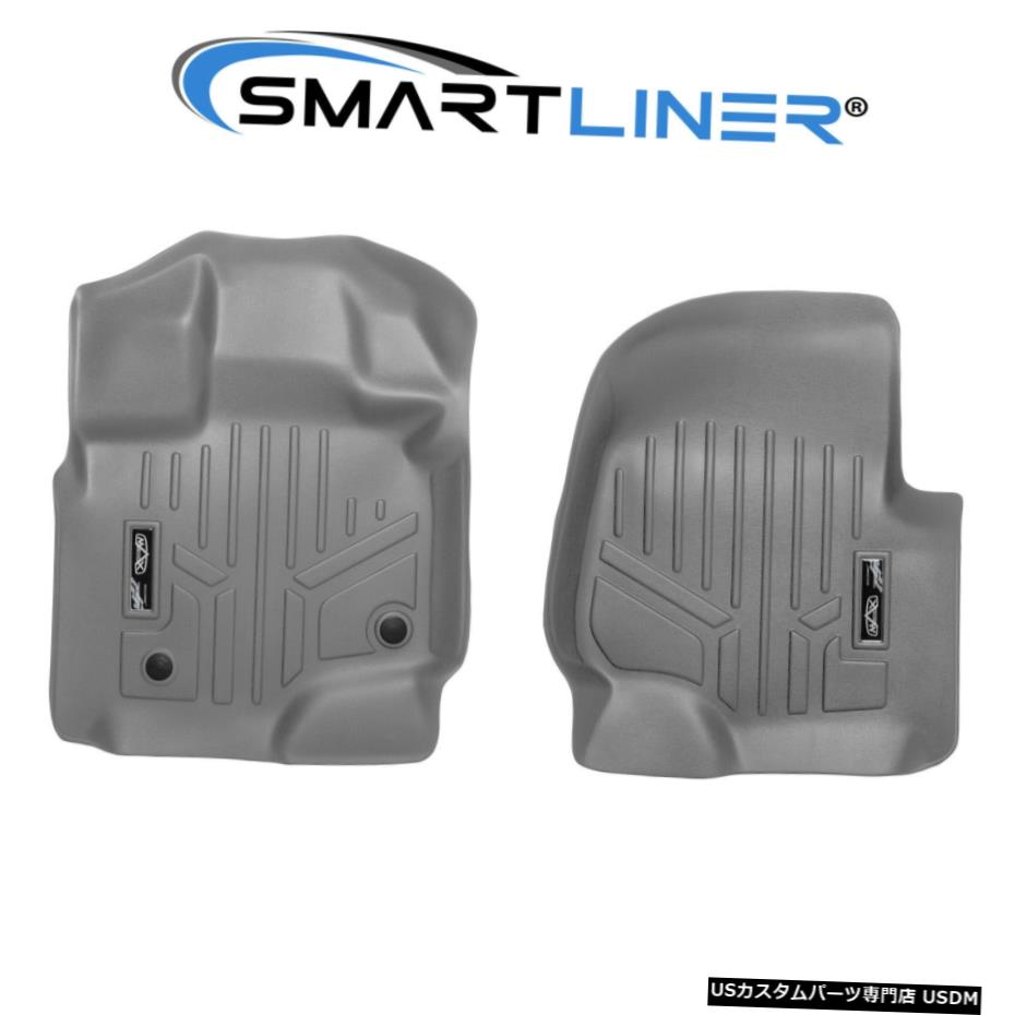 Floor Mat SMARTLINERフロアマットライナーグレー2015-2020フォードF150スーパーキャブ/スーパークルーキャブ SMARTLINER Floor Mats Liner Grey for 2015-2020 Ford F150 SuperCab /SuperCrew Cab 【並行輸入品】