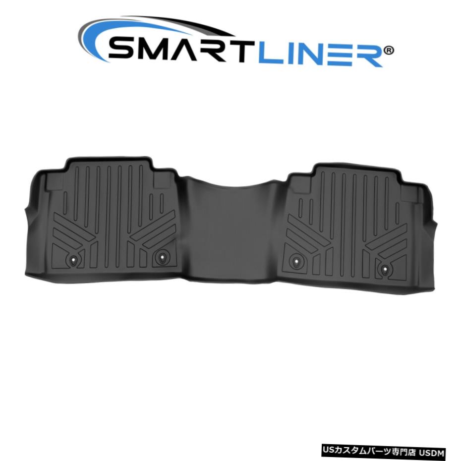 Floor Mat SMARTLINERカスタムフィットフロアマット2列目ブラックアルマダ用-QX56-QX80 SMARTLINER Custom Fit Floor Mats 2nd Row Black For Armada - QX56 - QX80 【並行輸入品】