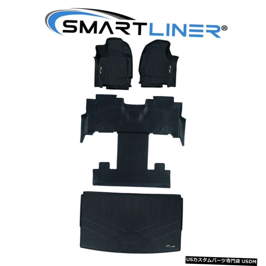 Floor Mat 18-21フォードエクスペディションマックス/リンカーンナビゲーターL SMARTLINER Floor Mat Bundle For 18-21 Ford Expedition Max/Lincoln Navigator L 【並行輸入品】