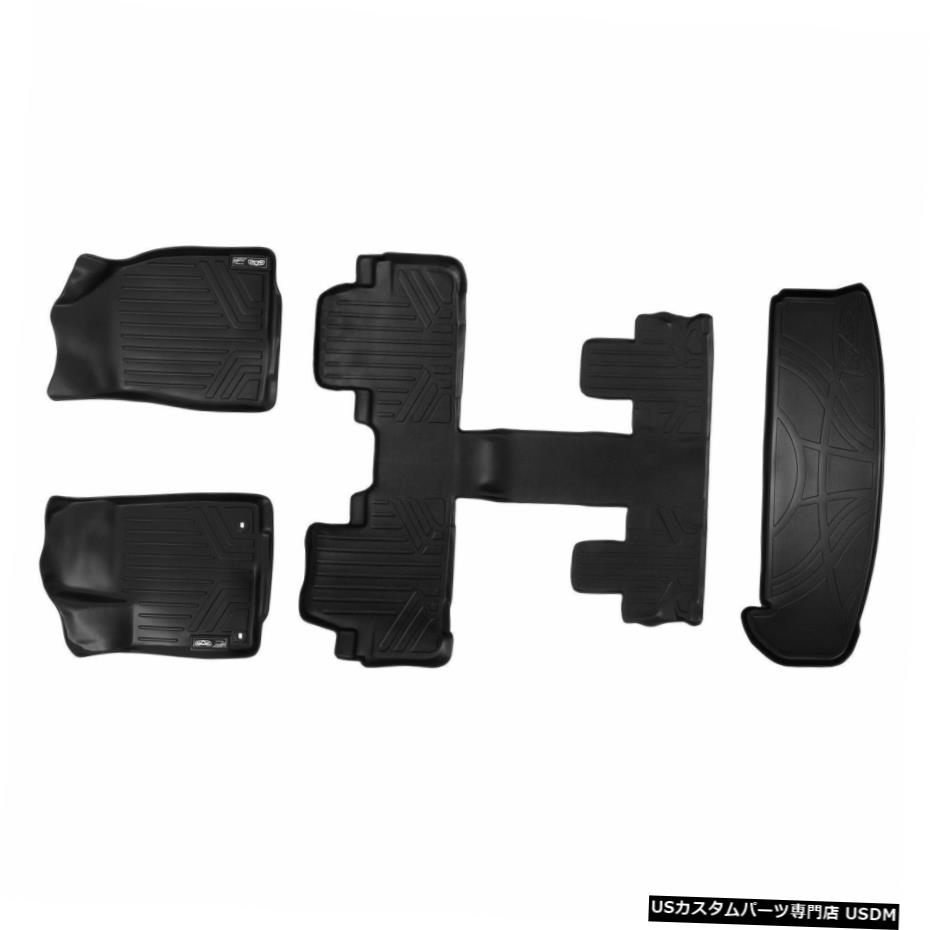 Floor Mat MaxLiner 1st 2nd＆Cargo Floor Mat Set Blk for 14-20 Highlander 2nd Row Bucket MaxLiner 1st 2nd & Cargo Floor Mat Set Blk for 14-20 Highlander 2nd Row Bucket 【並行輸入品】