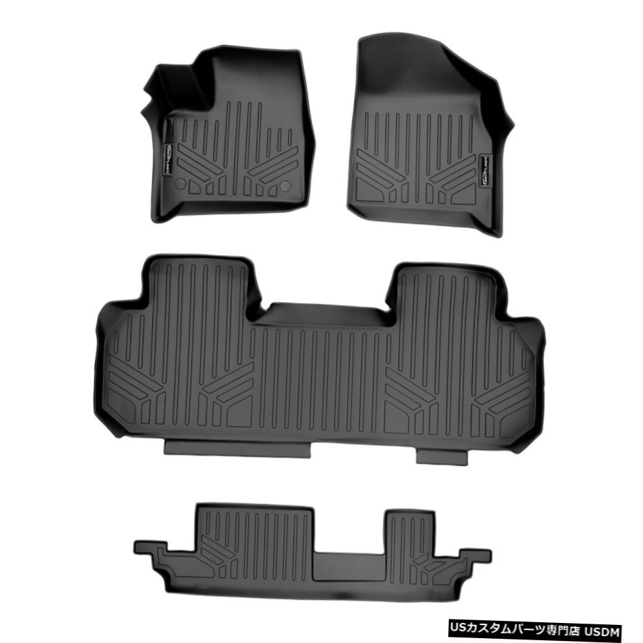 Floor Mat Smartlinerカスタムフロアマットセット18 トラバース2列目ベンチシート Smartliner Custom Floor Mats Set For 18 Traverse With 2nd Row Bench Seat Onpointchiro Com