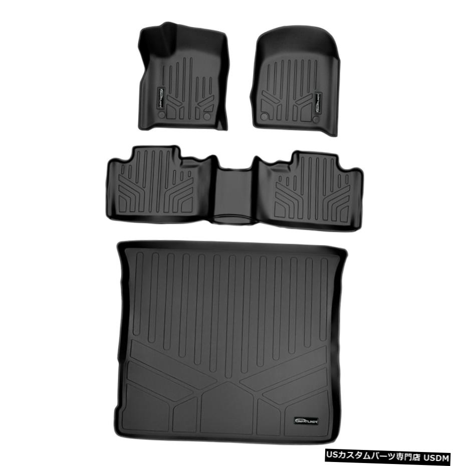 Floor Mat Maxlinerカスタムフロアマットとカーゴライナーセットブラック16-20グランドチェロキー Maxliner Custom Floor Mats And Cargo Liner Set Black For 16-20 Grand Cherokee 【並行輸入品】