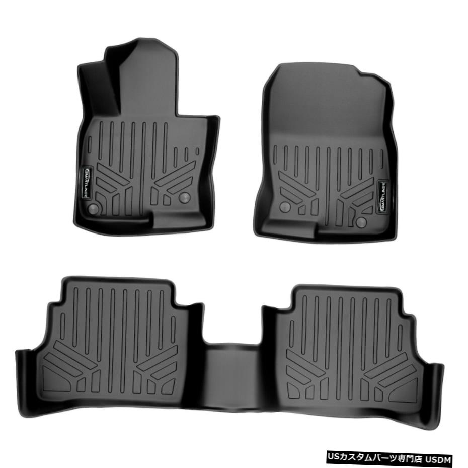 Floor Mat Smartlinerフロアマットライナーセット2017-21マツダCX-5カスタムフィット用ブラック Smartliner Floor Mats Liner Set Black for 2017-21 Mazda CX-5 Custom Fit 【並行輸入品】