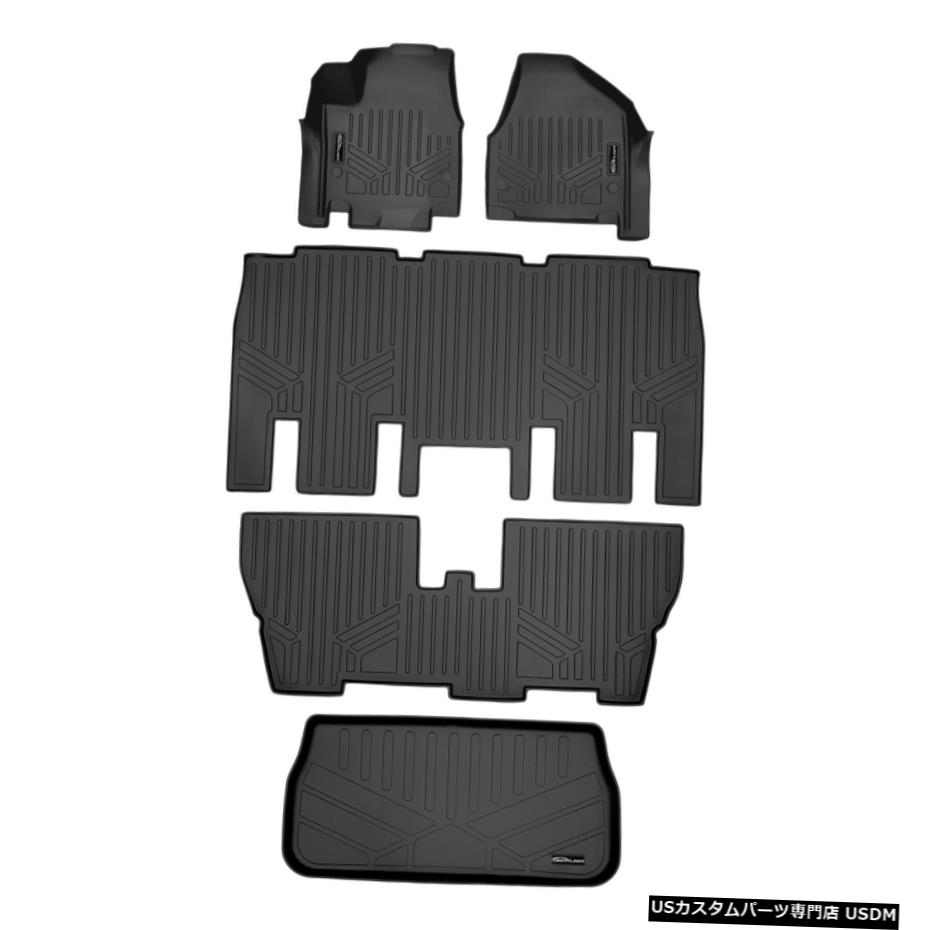 Floor Mat Maxliner場座布団3列と3列注文の後面のカーゴライナー17 パシフィカ Maxliner Floor Mats 3 Rows And Cargo Liner Behind Third Row For 17 Pacifica Electrosdiscounts Com
