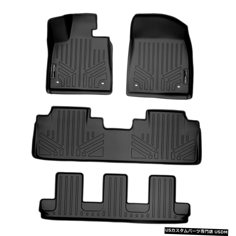 Floor Mat Maxlinerフロアマットライナー3列セットブラック2018-2020レクサスRX350L / RX450hL Maxliner Floor Mats Liner 3 Row Set Black For 2018-2020 Lexus RX350L / RX450hL 【並行輸入品】 56,496円