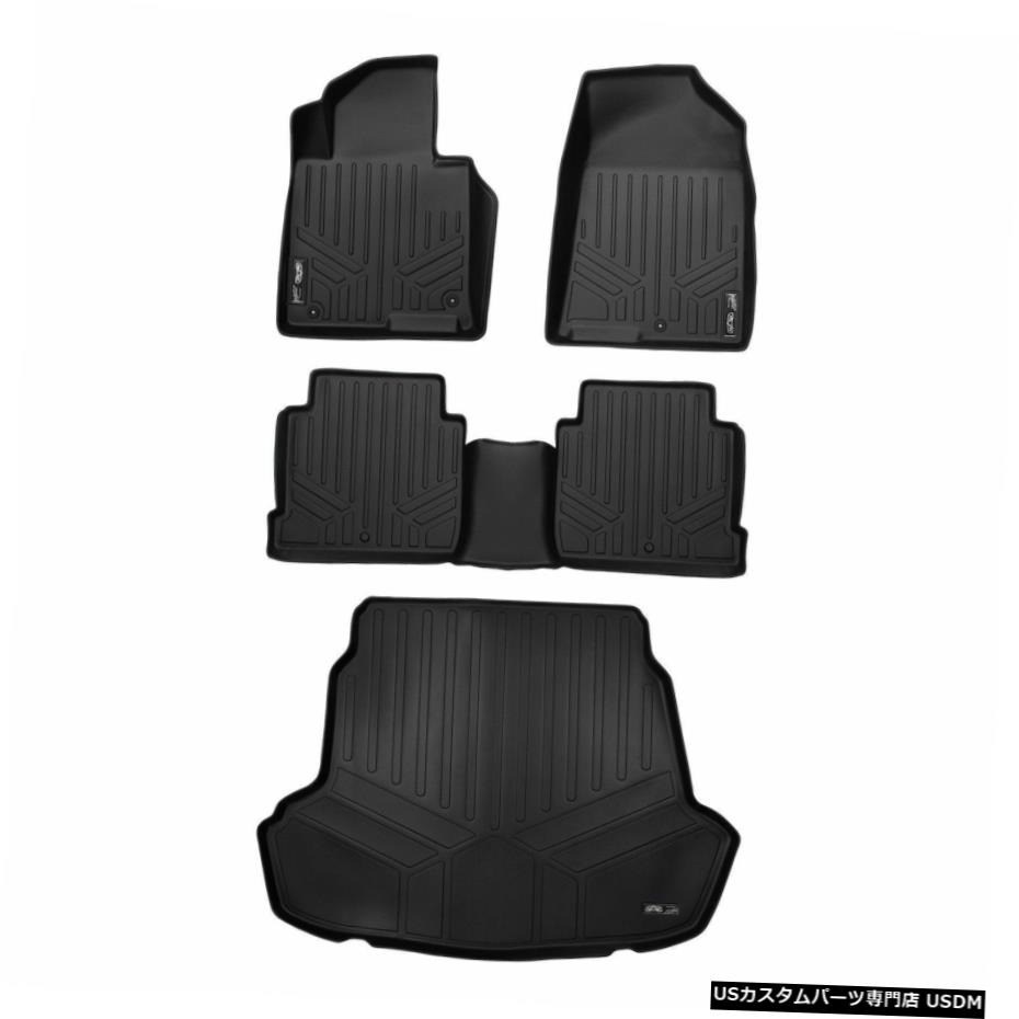 Floor Mat Maxlinerフロアマットカーゴライナーブラック非ハイブリッド15-21ソナタ/ 16-20オプティマ Maxliner Floor Mats cargo liner Black For Non Hybrid 15-21 Sonata/16-20 Optima 【並行輸入品】