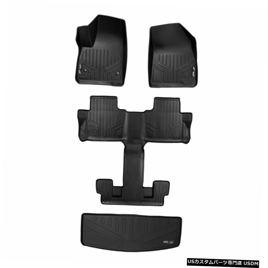 Floor Mat MaxLinerカスタム1st2nd＆Cargo Floor Mats for 17-20 GMC Acadia W / Bucket Seat MaxLiner Custom 1st 2nd & Cargo Floor Mats for 17-20 GMC Acadia W/Bucket Seat 【並行輸入品】