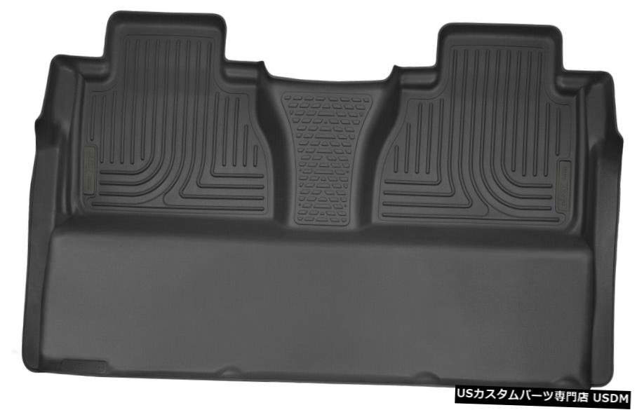 Floor Mat ハスキーX-Actコンター2列目フルカバレッジフロアマット2014-20タンドラクルーマックス Husky X-Act Contour 2nd Row Full Coverage Floor Mat for 2014-20 Tundra CrewMax 【並行輸入品】