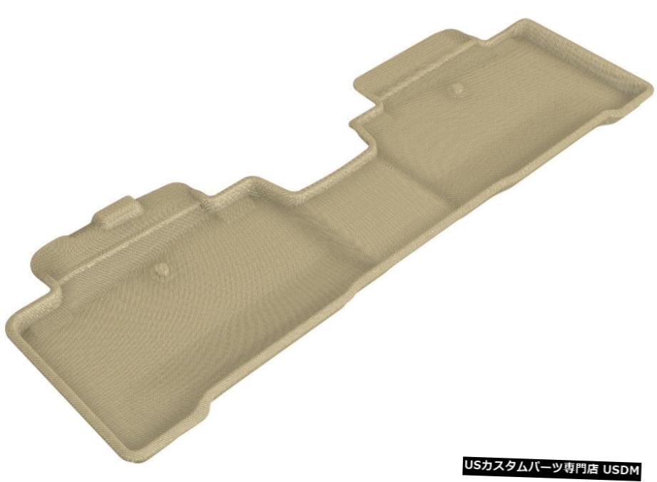 Floor Mat カグー全天候型カスタムフィットライナータン2列目フロアマットL1AC01221502 Kagu All-Weather Custom Fit Liners Tan 2nd Row Floor Mats L1AC01221502 【並行輸入品】