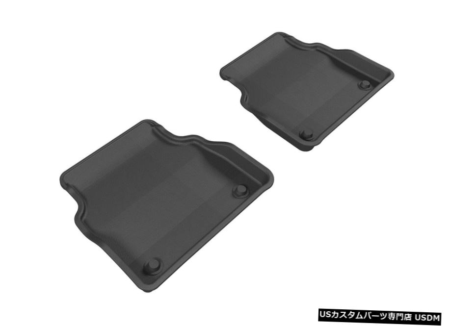 Floor Mat カグー全天候型カスタムフィットライナーブラック2列目フロアマットL1AD03121509 Kagu All-Weather Custom Fit Liners Black 2nd Row Floor Mats L1AD03121509 【並行輸入品】 36,322円