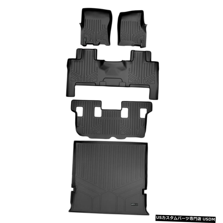 Floor Mat フロアマット-エクスペディションナビゲーターベンチシートまたはコンソールブラック用カーゴライナー Floor Mats - Cargo Liner For Expedition Navigator Bench Seat Or Console Black 【並行輸入品】