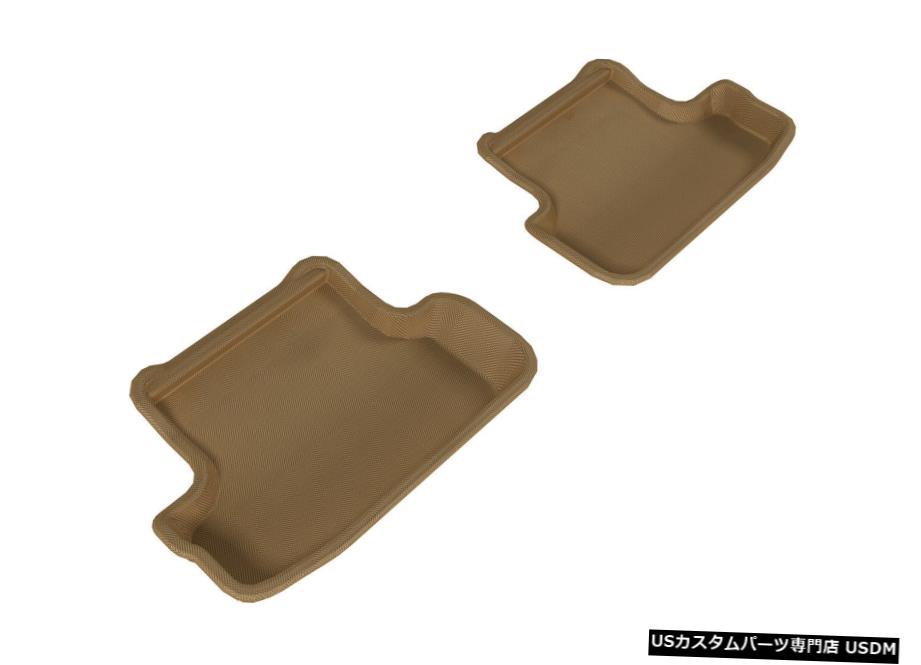 Floor Mat カグー全天候型カスタムフィットライナータン2列目フロアマットL1AD02821502 Kagu All-Weather Custom Fit Liners Tan 2nd Row Floor Mats L1AD02821502 【並行輸入品】