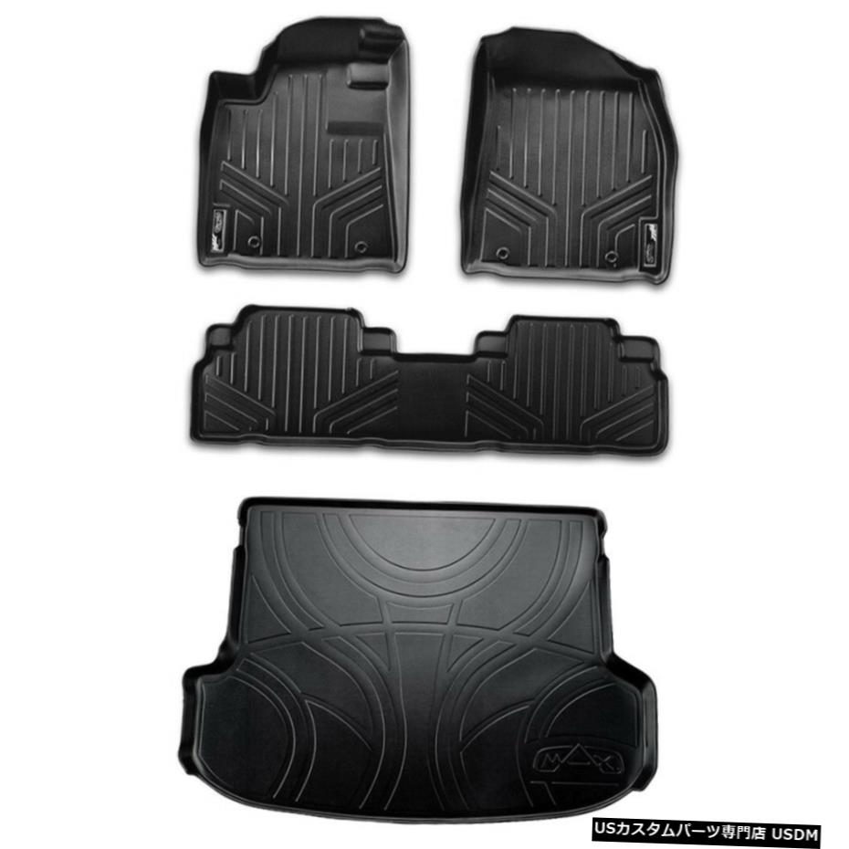 Floor Mat 2018-2020エクスペディション/ナビゲーター用のMaxlinerフロアマットとカーゴライナーセット Maxliner Floor Mat and Cargo Liner Set for 2018-2020 Expedition / Navigator 【並行輸入品】