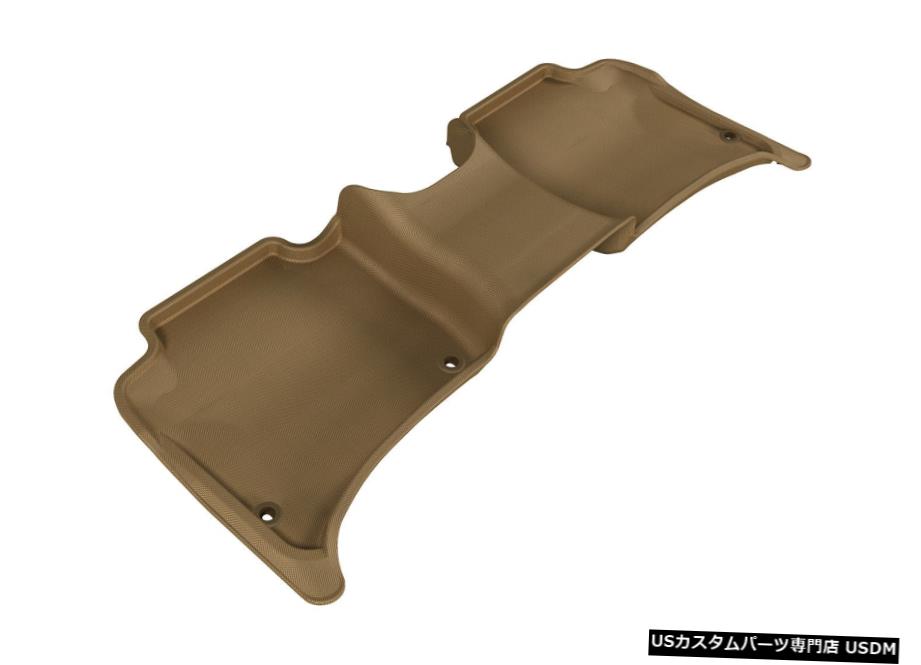 Floor Mat カグー全天候型カスタムフィットライナータン2列目フロアマットL1PO01021502 Kagu All-Weather Custom Fit Liners Tan 2nd Row Floor Mats L1PO01021502 【並行輸入品】