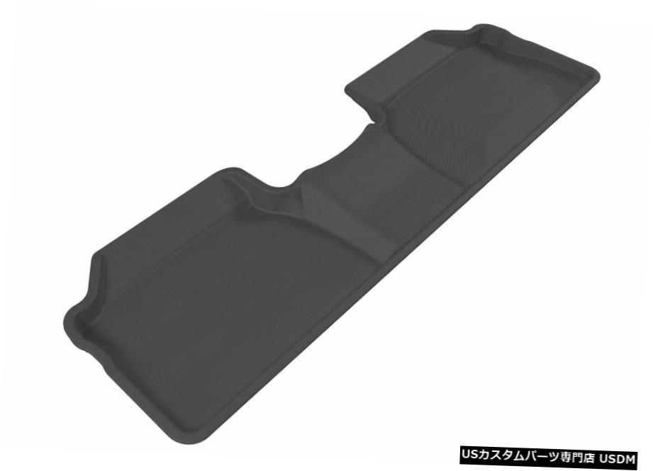 Floor Mat カグー全天候型カスタムライナーブラック2列目フロアマット2011-2017CTハイブリッド Kagu All-Weather Custom Liners Black 2nd Row Floor Mats for 2011-2017 CT Hybrid 【並行輸入品】