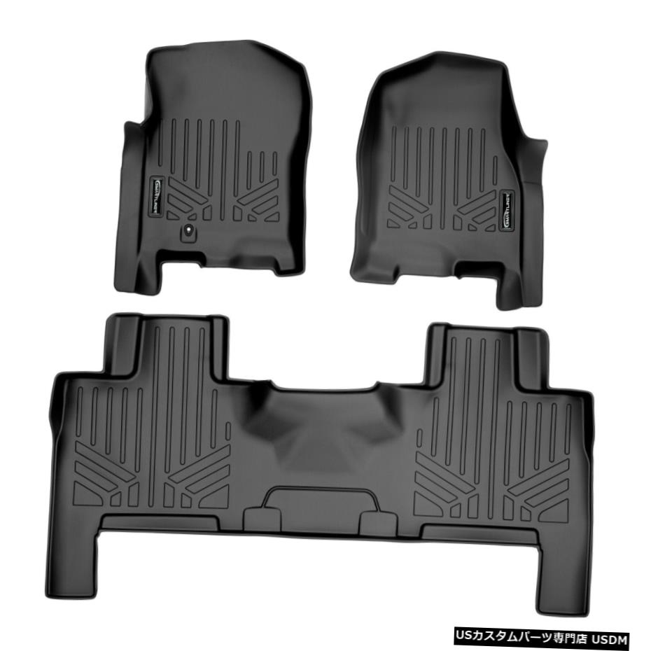 Floor Mat Smartlinerカスタムフィットフロアマットライナーブラック2007-10エクスペディション/ナビゲーター Smartliner Custom Fit Floor Mats Liner Black for 2007-10 Expedition/Navigator 【並行輸入品】