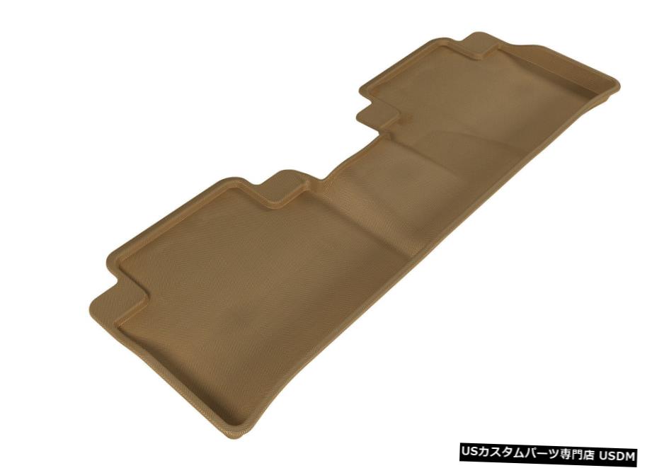 Floor Mat カグー全天候型カスタムフィットライナータン2列目フロアマットL1AC00521502 Kagu All-Weather Custom Fit Liners Tan 2nd Row Floor Mats L1AC00521502 【並行輸入品】