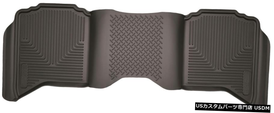 Floor Mat ハスキーX-Actコンター2列目フロアマットココア2009-18ダッジラム1500クルー Husky X-Act Contour 2nd Row Floor Mats Cocoa for 2009-18 Dodge Ram 1500 Crew 【並行輸入品】 40,469円