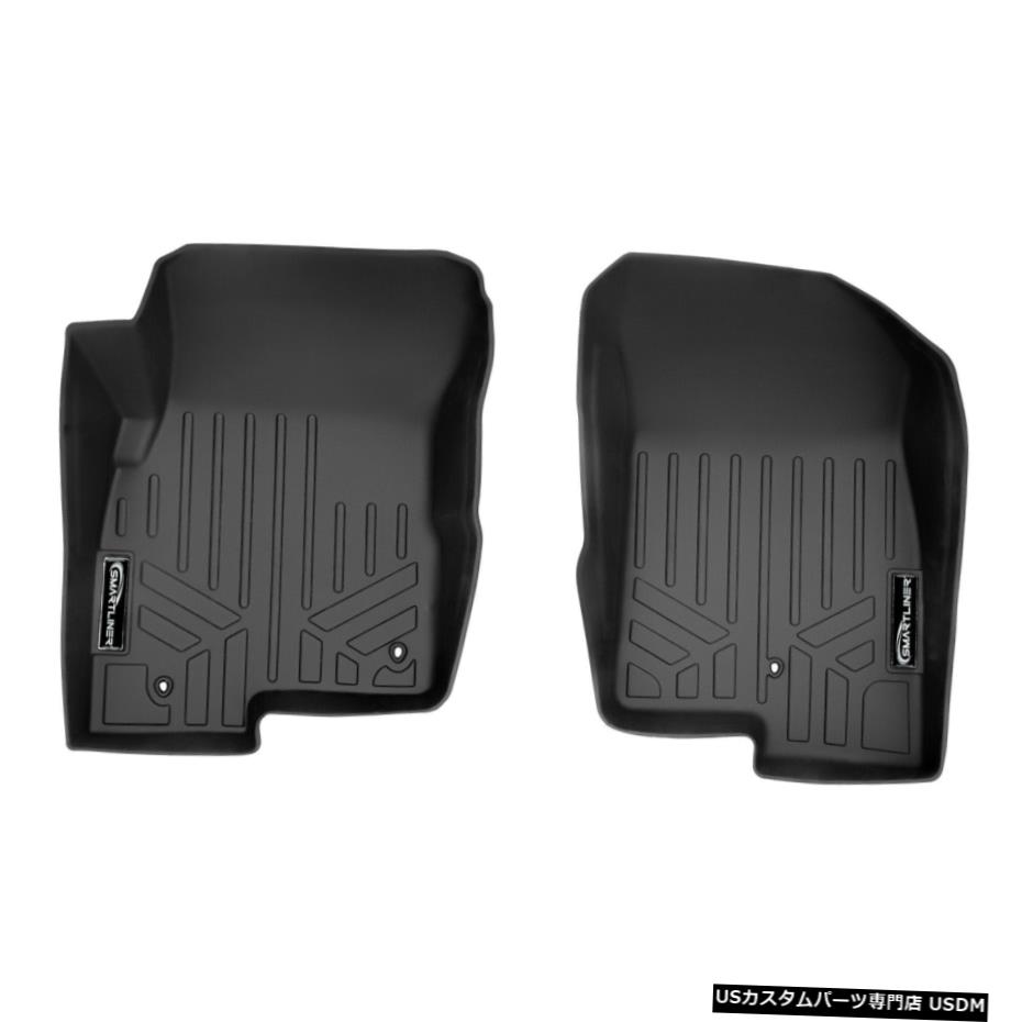 Floor Mat Smartlinerカスタムフロアマットライナー17ジープパトリオットデュアルドライバーフック用1列目 Smartliner Custom Floor Mat Liner 1st Row for 17 Jeep Patriot Dual Driver Hook 【並行輸入品】