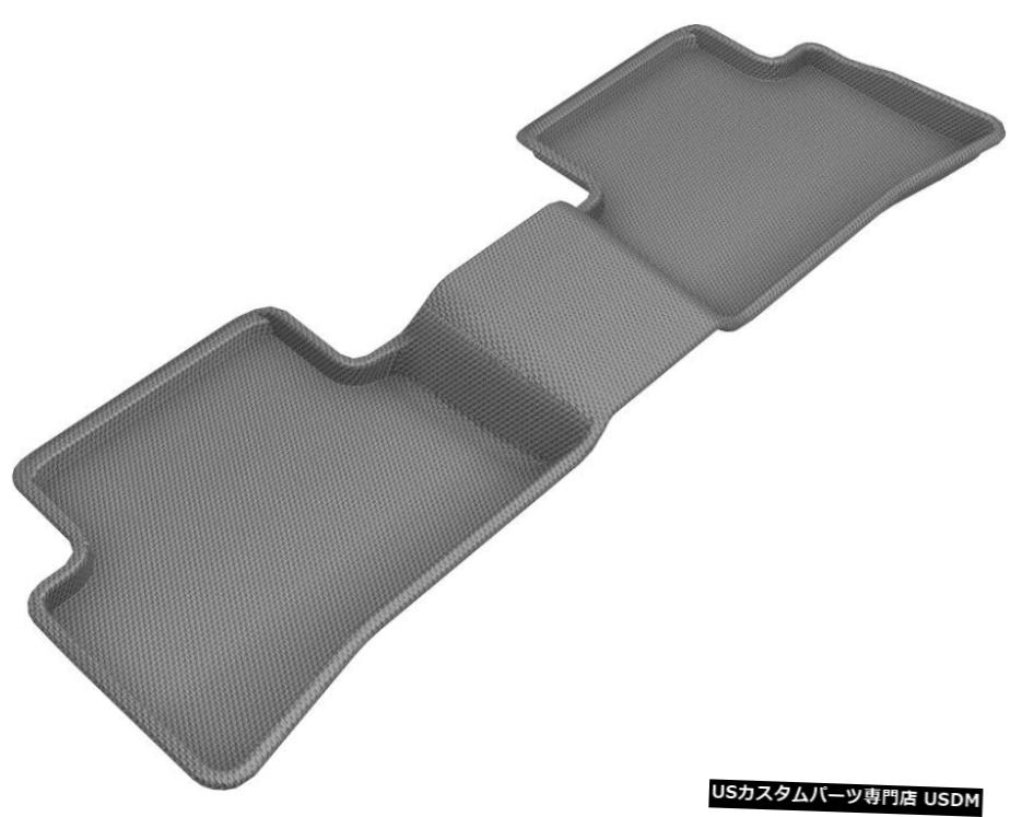 Floor Mat カグー全天候型カスタムフィットライナーグレー2列目フロアマットL1LX06621501 Kagu All-Weather Custom Fit Liners Gray 2nd Row Floor Mats L1LX06621501 【並行輸入品】