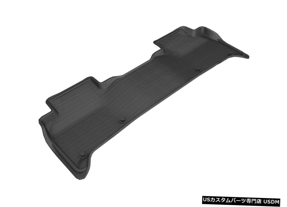 Floor Mat カグー全天候型カスタムフィットライナーブラック2列目フロアマットL1LR02421509 Kagu All-Weather Custom Fit Liners Black 2nd Row Floor Mats L1LR02421509 【並行輸入品】