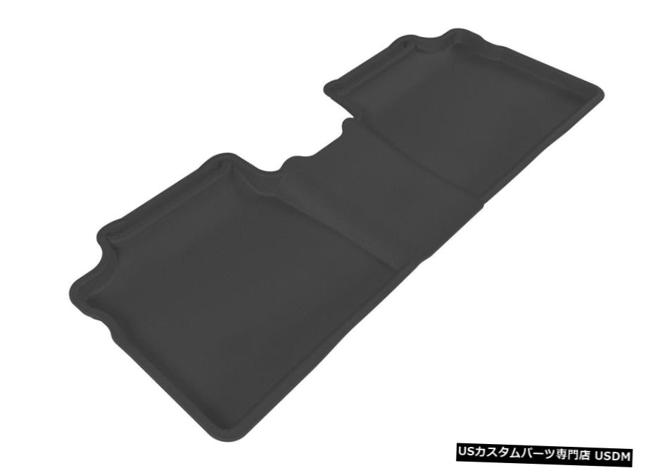 Floor Mat カグー全天候型カスタムフィットライナーブラック2列目フロアマットL1TY04021509 Kagu All-Weather Custom Fit Liners Black 2nd Row Floor Mats L1TY04021509 【並行輸入品】