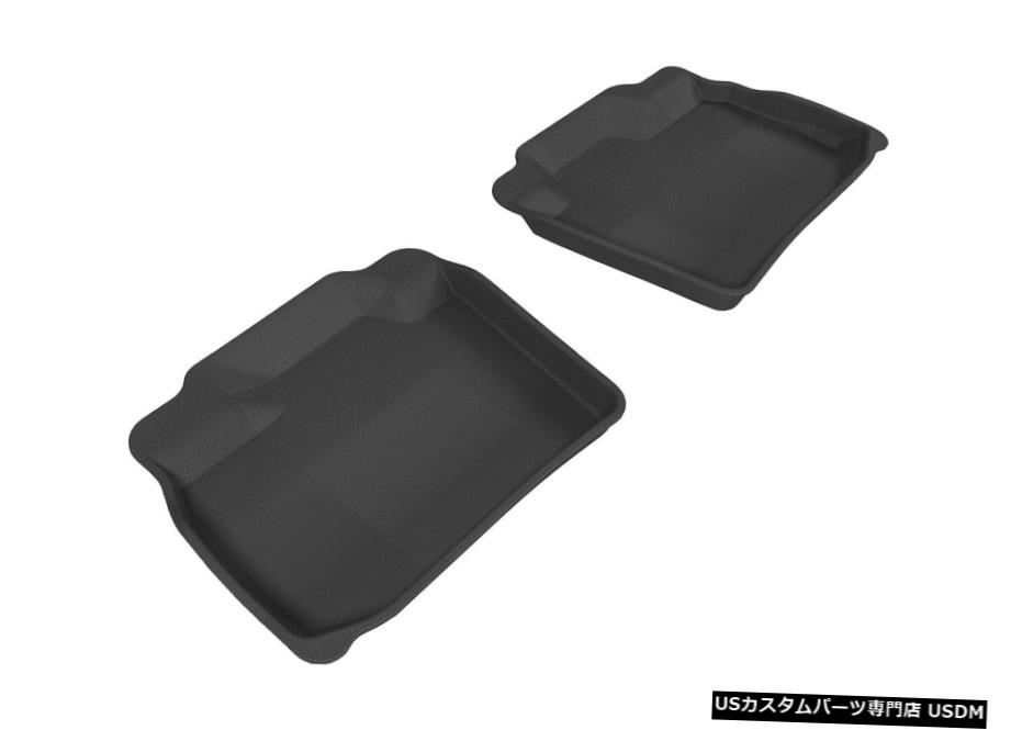 Floor Mat カグー全天候型カスタムフィットライナー2011-2018リーフ用グレー2列目フロアマット Kagu All-Weather Custom Fit Liners Gray 2nd Row Floor Mats for 2011-2018 Leaf 【並行輸入品】