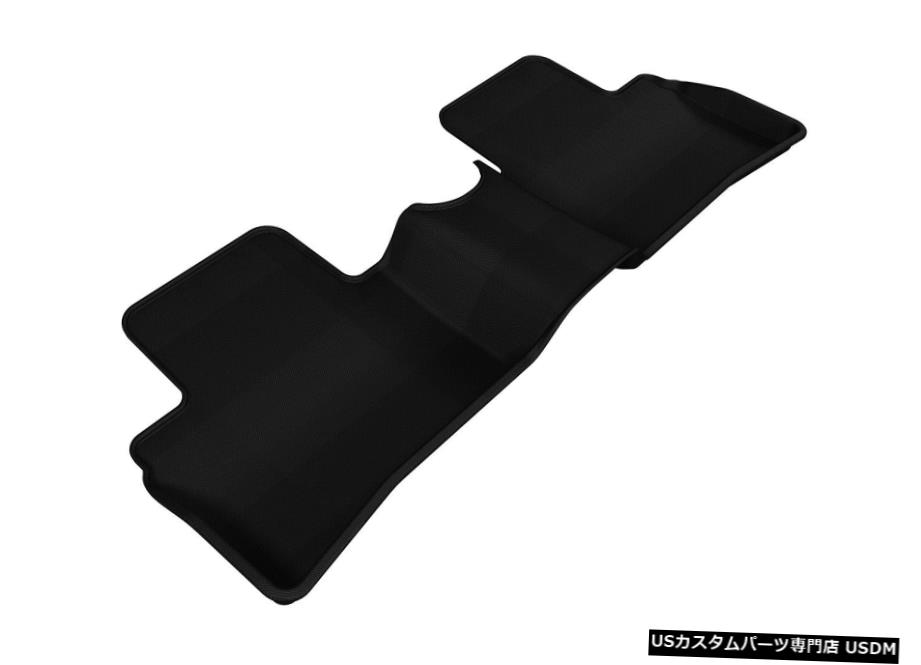 Floor Mat カグー全天候型カスタムフィットライナー2011-2018ジューク用ブラック2列目フロアマット Kagu All-Weather Custom Fit Liners Black 2nd Row Floor Mats for 2011-2018 Juke 【並行輸入品】 33,176円