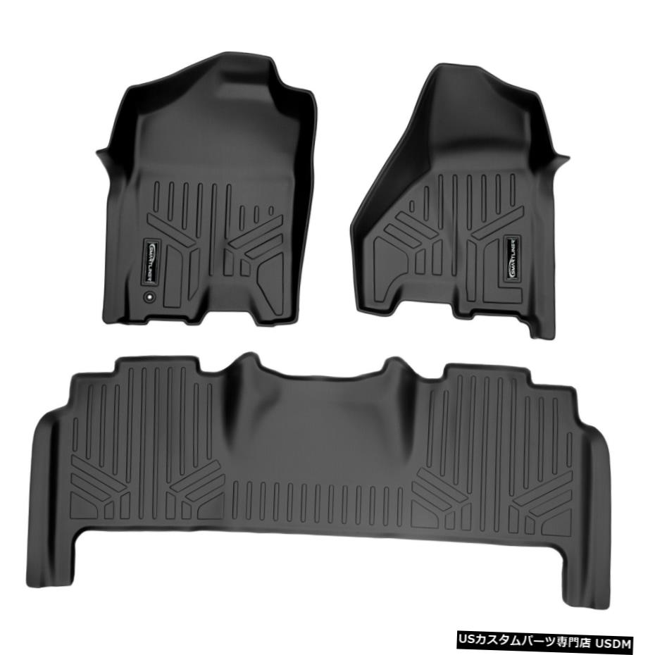 Floor Mat Maxlinerフロアマットライナーブラック10 12ラム2500 3500メガキャブ Maxliner Floor Mats Liners Black For 10 12 Ram 2500 3500 Mega Cab Voli Me