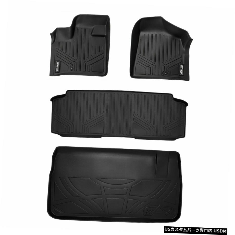 Floor Mat Maxlinerフロアマットカーゴライナー08-19キャラバン/タウン＆カントリーベンチシート Maxliner Floor Mats Cargo Liner For 08-19 Caravan / Town & Country Bench Seat 【並行輸入品】