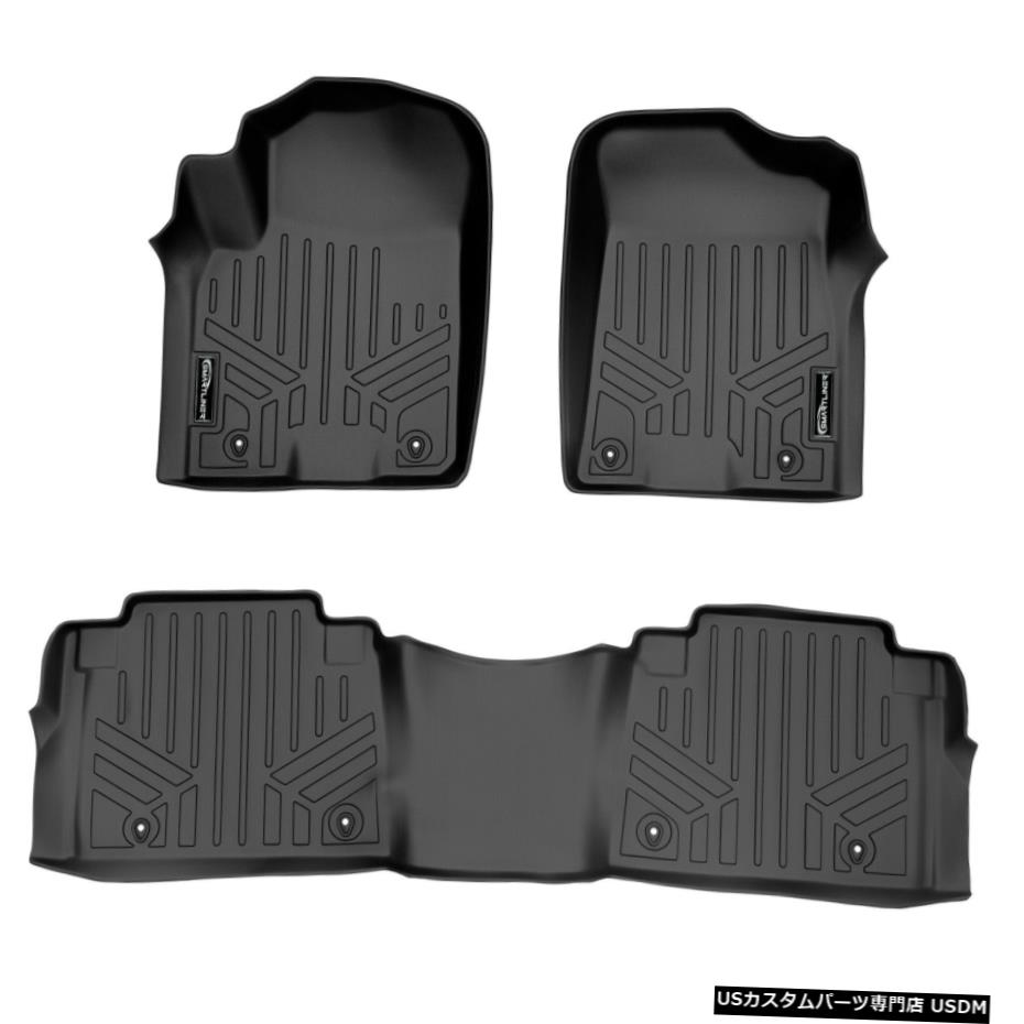 Floor Mat Maxlinerフロアマットライナーセットアルマダ用ブラック-QX56-QX80バケットシート付き Maxliner Floor Mats Liner Set Black For Armada - QX56 - QX80 W/ Bucket Seats 【並行輸入品】