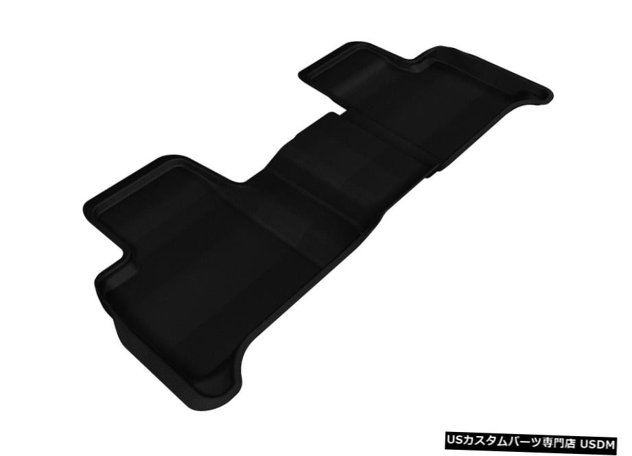 Floor Mat カグー全天候型カスタムフィットライナーブラック2列目フロアマットL1MB02921509 Kagu All-Weather Custom Fit Liners Black 2nd Row Floor Mats L1MB02921509 【並行輸入品】