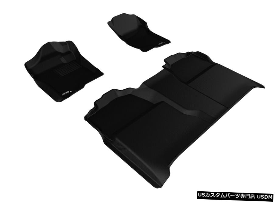 Floor Mat カグー全天候型カスタムフィットライナーブラック1列目および2列目フロアマットL1GM00701509 Kagu All-Weather Custom Fit Liners Black 1st And 2nd Row Floor Mats L1GM00701509 【並行輸入品】