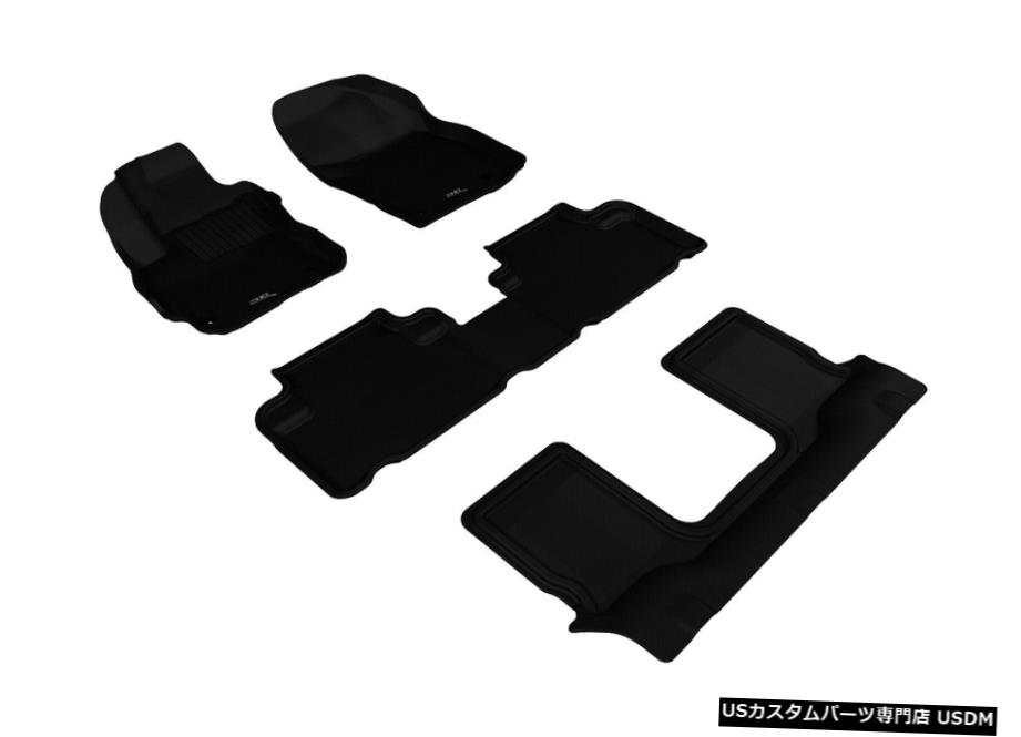 Floor Mat カグー全天候型ライナーブラック1st2nd 3rd Row Floor Mats for 2012-2015 Mazda 5 Kagu All-Weather Liners Black 1st 2nd 3rd Row Floor Mats for 2012-2015 Mazda 5 【並行輸入品】 58,410円