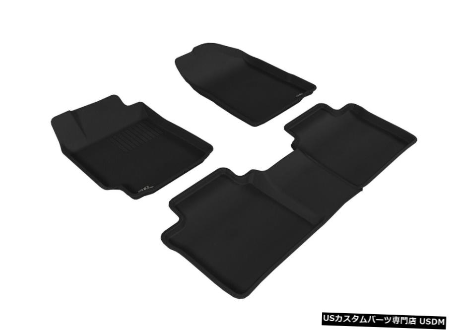 Floor Mat カグー全天候型カスタムフィットライナーグレー1列目および2列目フロアマットL1TY00401501 Kagu All-Weather Custom Fit Liners Gray 1st And 2nd Row Floor Mats L1TY00401501 【並行輸入品】