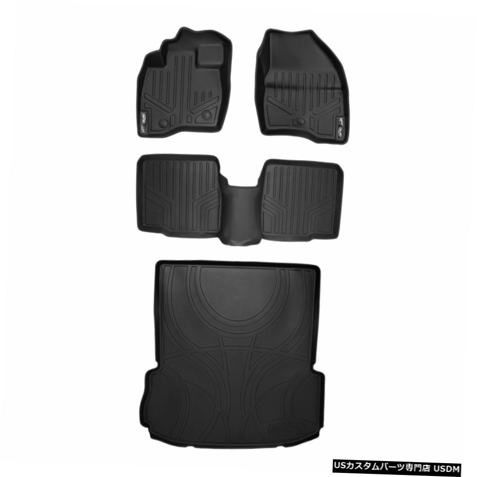 Floor Mat MaxLinerカスタム1st2nd＆Cargo Floor Mats for 17-19 Ford Explorer W / O Console MaxLiner Custom 1st 2nd & Cargo Floor Mats for 17-19 Ford Explorer W/O Console 【並行輸入品】