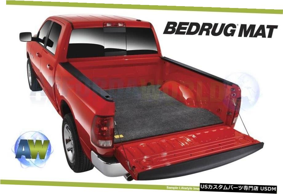 Floor Mat 2019-2021シルバラード/シエラ15006.6フィートトラックライナーBMC19SBS用BedRugベッドマット BedRug Bed Mat for 2019-2021 Silverado/Sierra 1500 6.6ft Truck Liner BMC19SBS 【並行輸入品】