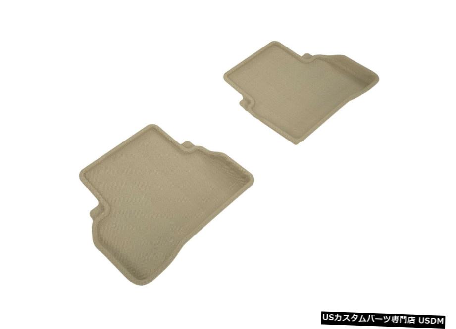 Floor Mat カグーオールウェザーカスタムフィットライナータン2列目フロアマットL1MB06921502 Kagu All Weather Custom Fit Liners Tan 2nd Row Floor Mats L1MB06921502 【並行輸入品】