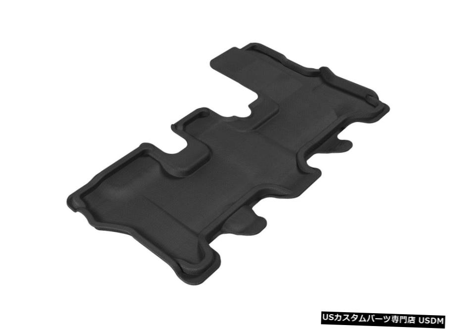 Floor Mat カグーオールウェザーカスタムフィットライナーグレー3列目フロアマット2007-2013MDX Kagu All Weather Custom Fit Liners Gray 3rd Row Floor Mats for 2007-2013 MDX 【並行輸入品】