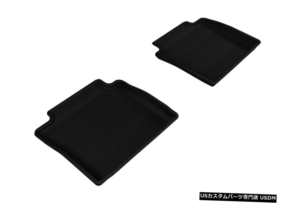 Floor Mat カグーオールウェザーカスタムフィットライナーブラック2列目フロアマットL1CH04221509 Kagu All Weather Custom Fit Liners Black 2nd Row Floor Mats L1CH04221509 【並行輸入品】