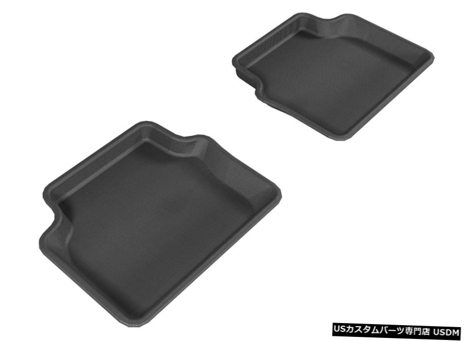 Floor Mat カグーオールウェザーカスタムフィットライナーグレー2列目フロアマットL1SA00021501 Kagu All Weather Custom Fit Liners Gray 2nd Row Floor Mats L1SA00021501 【並行輸入品】