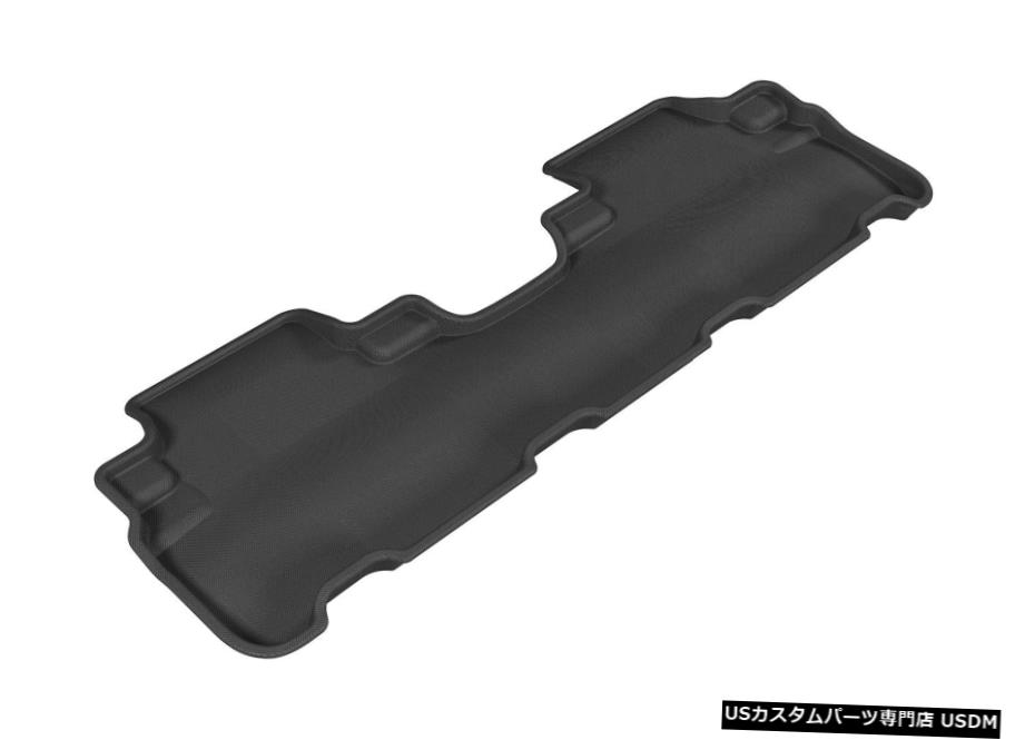 Floor Mat カグーオールウェザーカスタムフィットライナー14-19ハイランダー用グレー2列目フロアマット Kagu All Weather Custom Fit Liners Gray 2nd Row Floor Mats for 14-19 Highlander 【並行輸入品】