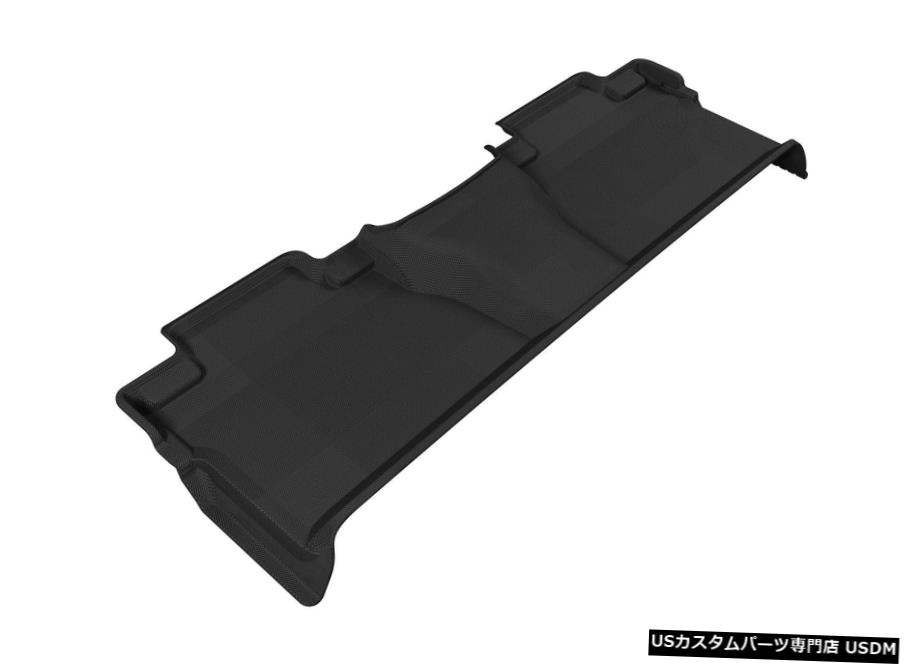 Floor Mat カグーオールウェザーカスタムライナー14-20タンドラクルーマックス用グレー2列目フロアマット Kagu All Weather Custom Liners Gray 2nd Row Floor Mats for 14-20 Tundra CrewMax 【並行輸入品】