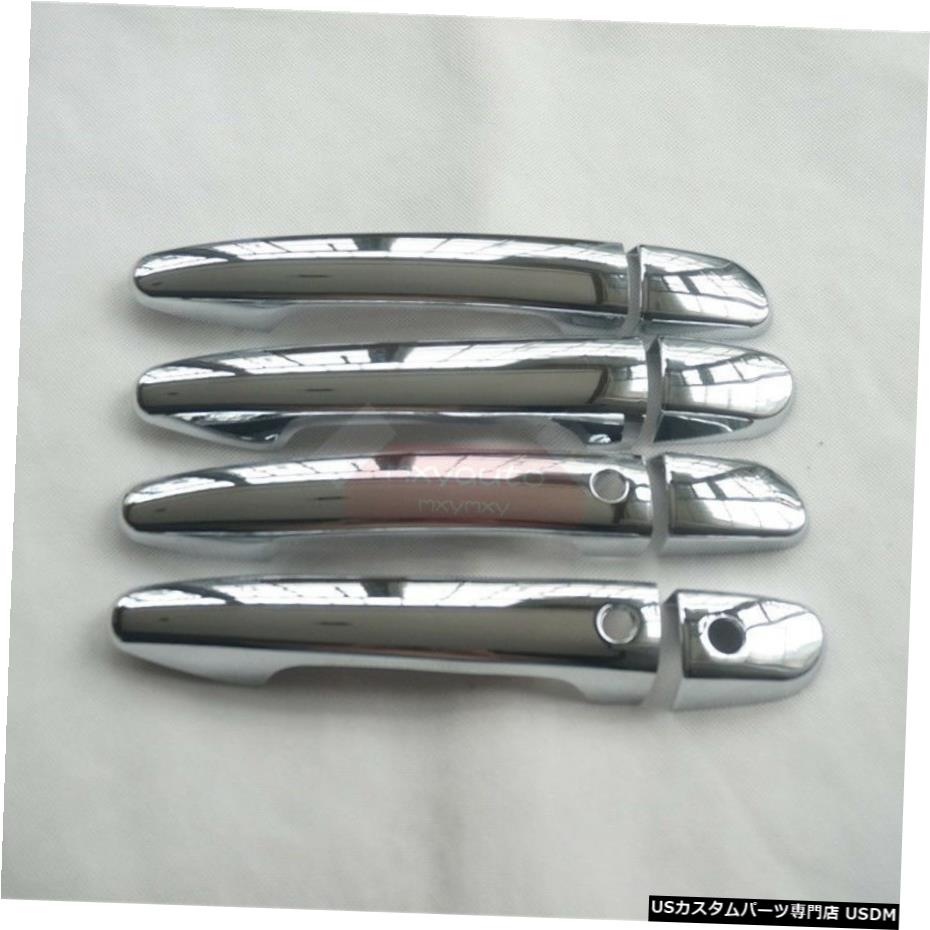 クロームメッキ マツダ23 6 CX-3 CX-5用の新しい8xクロームドアハンドルカバープロテクター New 8x Chrome Door Handle Cover Protector For Mazda 2 3 6 CX-3 CX-5 【並行輸入品】