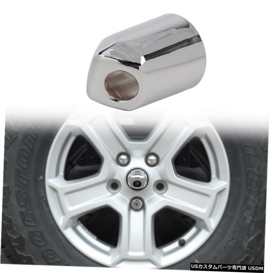 クロームメッキ 2018 2019ジープラングラーJLリアカメラベゼル装飾カバートリムクローム For 2018 2019 Jeep Wrangler JL Rear Camera Bezel Decorative Cover Trim Chrome 【並行輸入品】