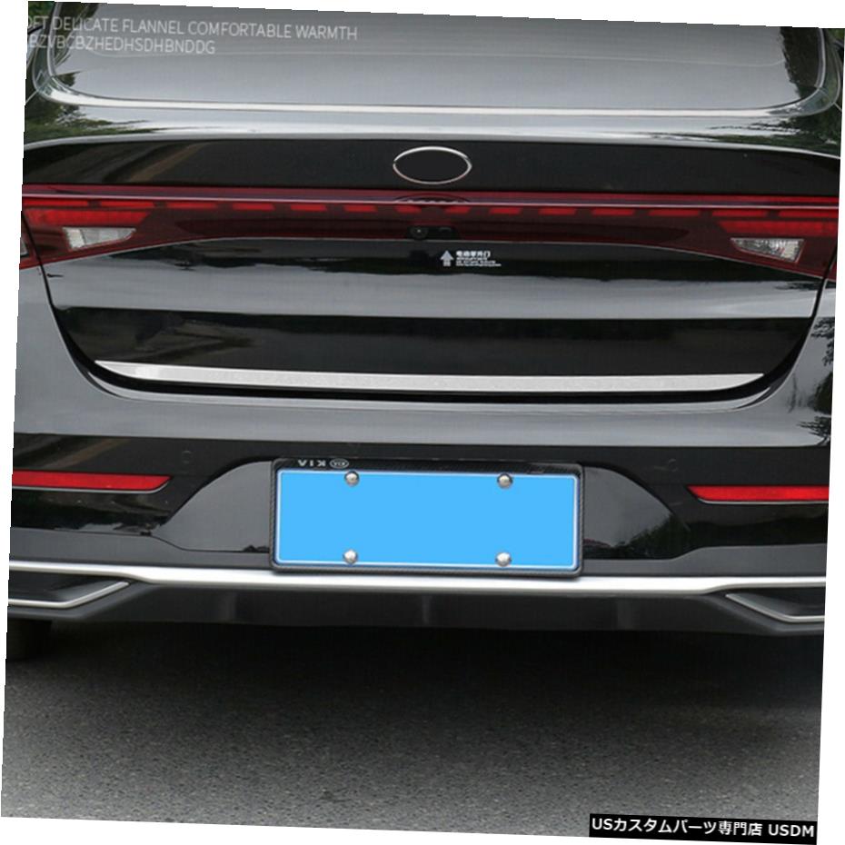 クロームメッキ Kia K5 Optima 2020-2021用スチールクロームリアテールゲートモールディングトリム1個 Steel Chrome Rear Tail Gate Molding Trim 1pcs For Kia K5 Optima 2020-2021 【並行輸入品】