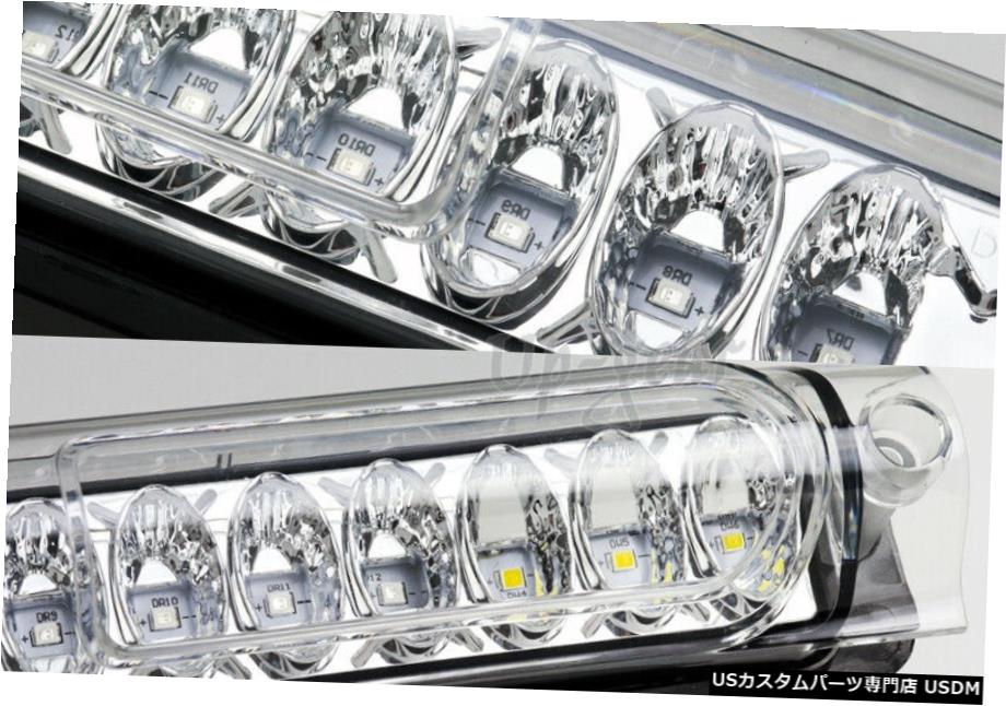 クロームメッキ 1997-2004フォードF-150F150クローム18-LEDサード3RDブレーキストップテールライトランプ For 1997-2004 Ford F-150 F150 Chrome 18-LED Third 3RD Brake Stop Tail Light Lamp 【並行輸入品】